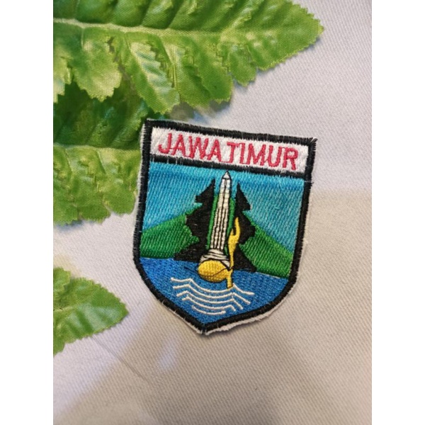 Grosir Bed Bordir Logo Jawa Timur,Atribut baju sekolah Logo  Lokasi jawa timur