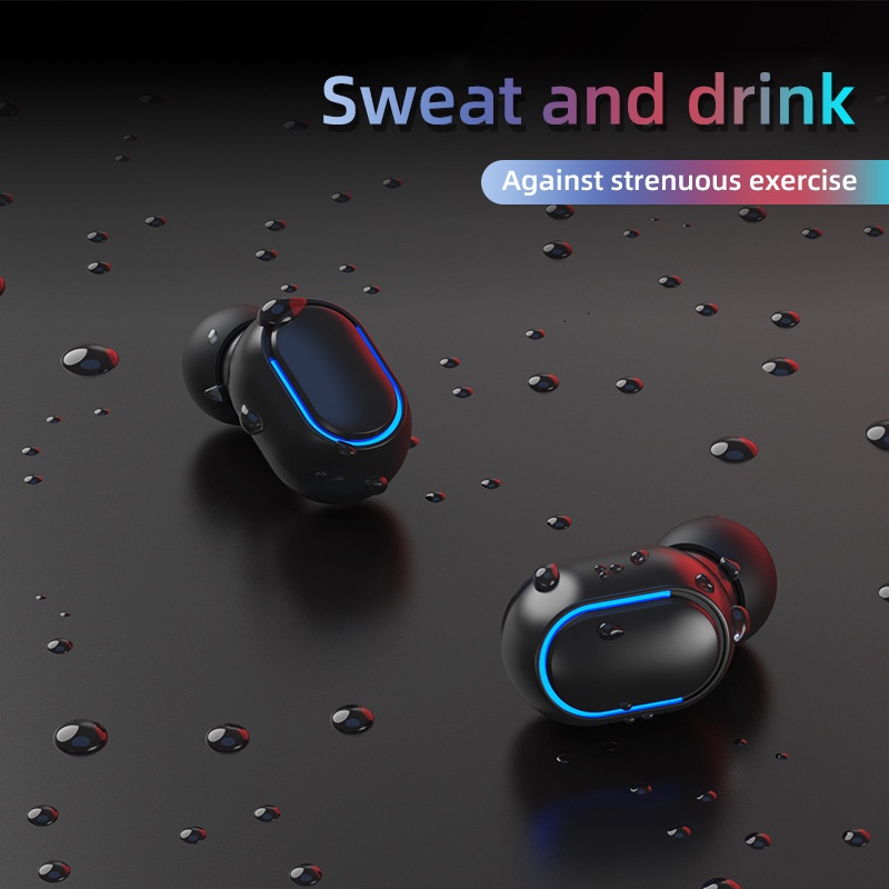 ITS Earphone TWS T11 Hi-Fi Bluetooth 5.0 Wireless Headset Ergonomic Design Sport Earphones