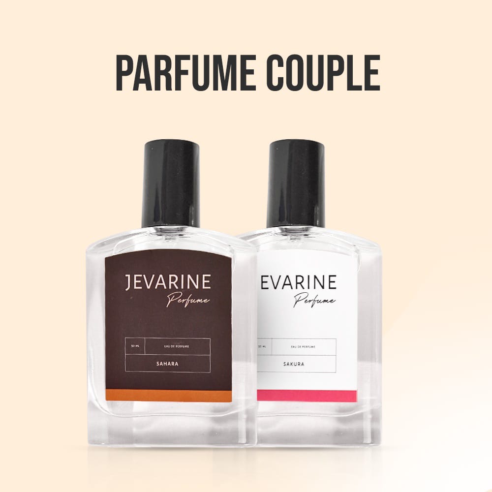 PARFUM JEVARINE COUPLE / JEVARINE SAKURA &amp; SAHARA PARFUME / PARFUM PASANGAN (ORIGINAL)