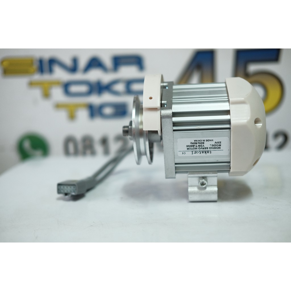 TAKATORITKD-550W DINAMO SERVO MESIN JAHIT OBRAS OVERDECK HIGH SPEED