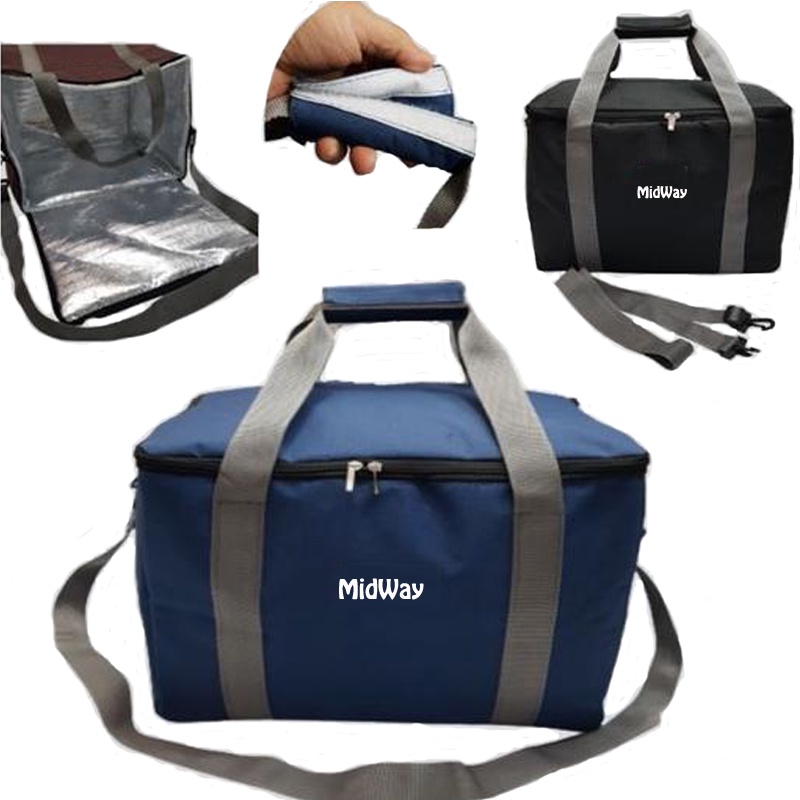 Tas Delivery FOOD ANTAR MAKANAN Tas Ojol ONLINE DELIVERY Tas Kurir Motor Jumbo Aluminium foil Cooler