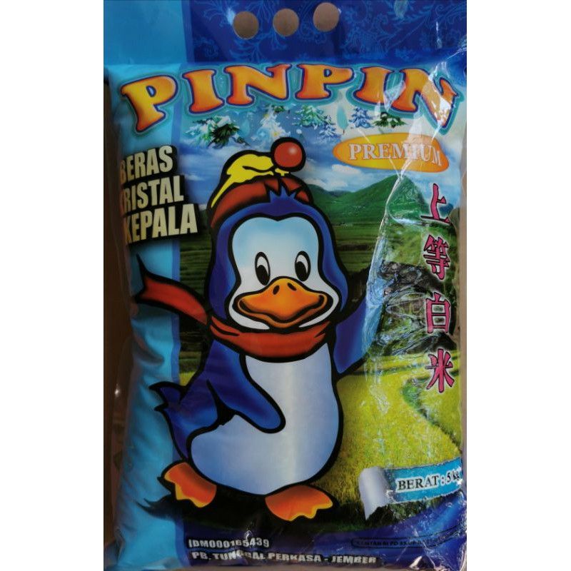 

Beras Premium Pulen PINPIN 5Kg produksi PB. TUNGGAL PERKASA Jember (Khusus Grab Instant)