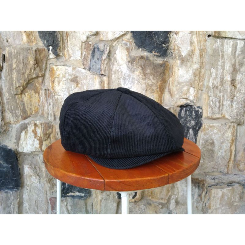 Topi Flat Cap/Topi Newsboy Cap/Topi Copet/Topi Mafia/Peaky Blinders/Topi Pria