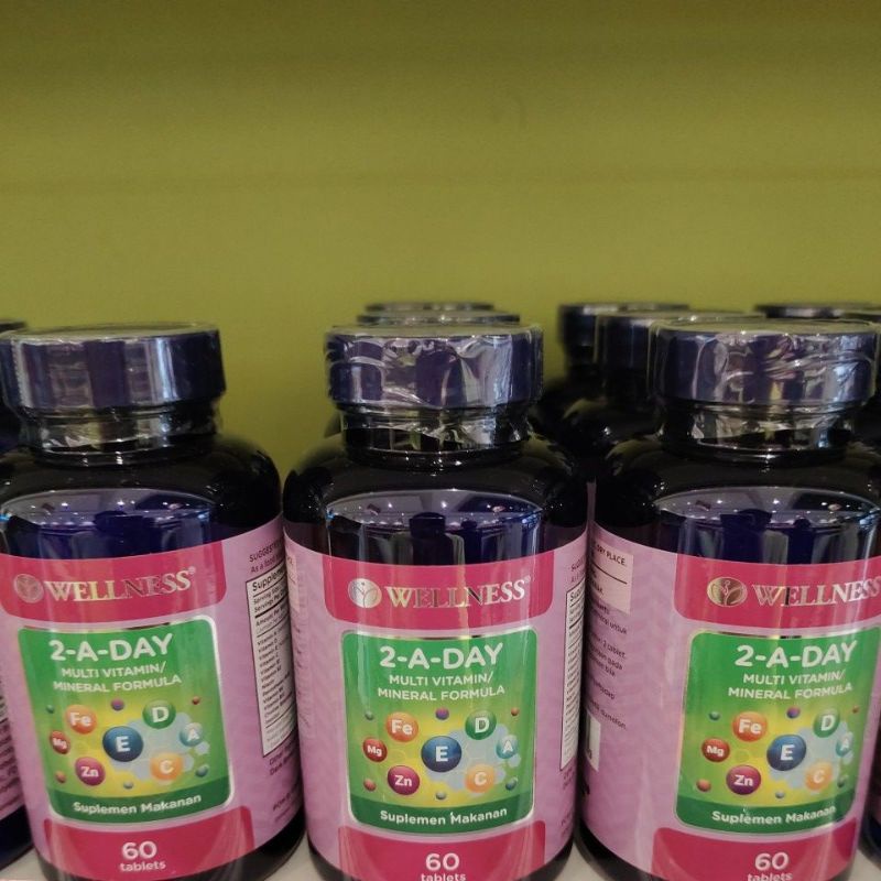 wellnes multivitamin 2/day 60tab