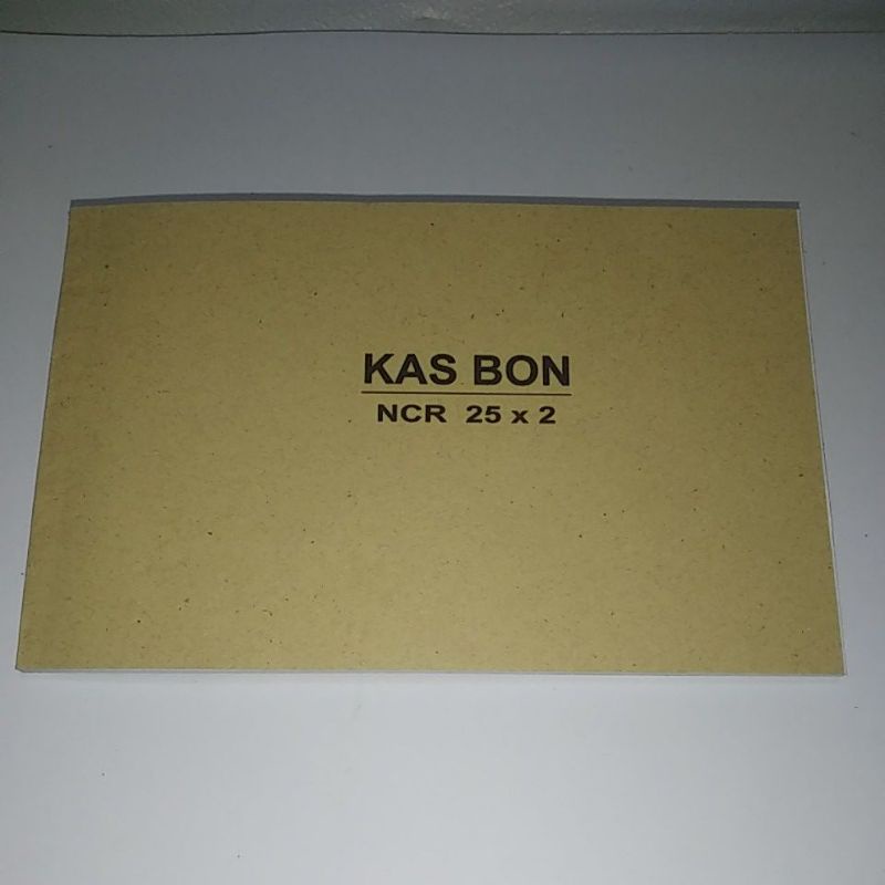 

BUKU KAS BON/KAS BON NCR 2 PLY KECIL