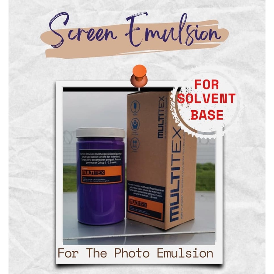 MULTITEX SCREEN EMULSION OBAT AFDRUK KAFFAH 1KG