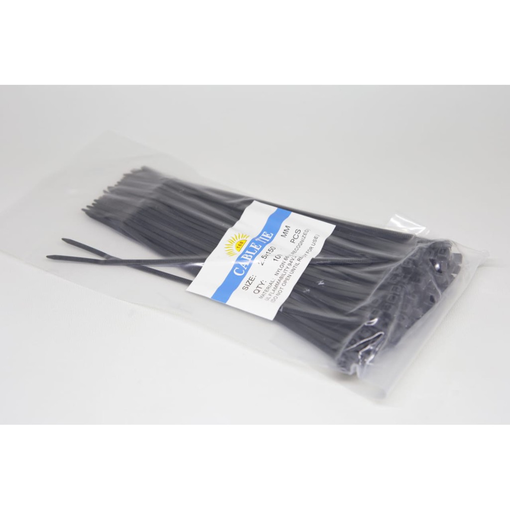 

KABEL TIES HITAM 2.5x150MM
