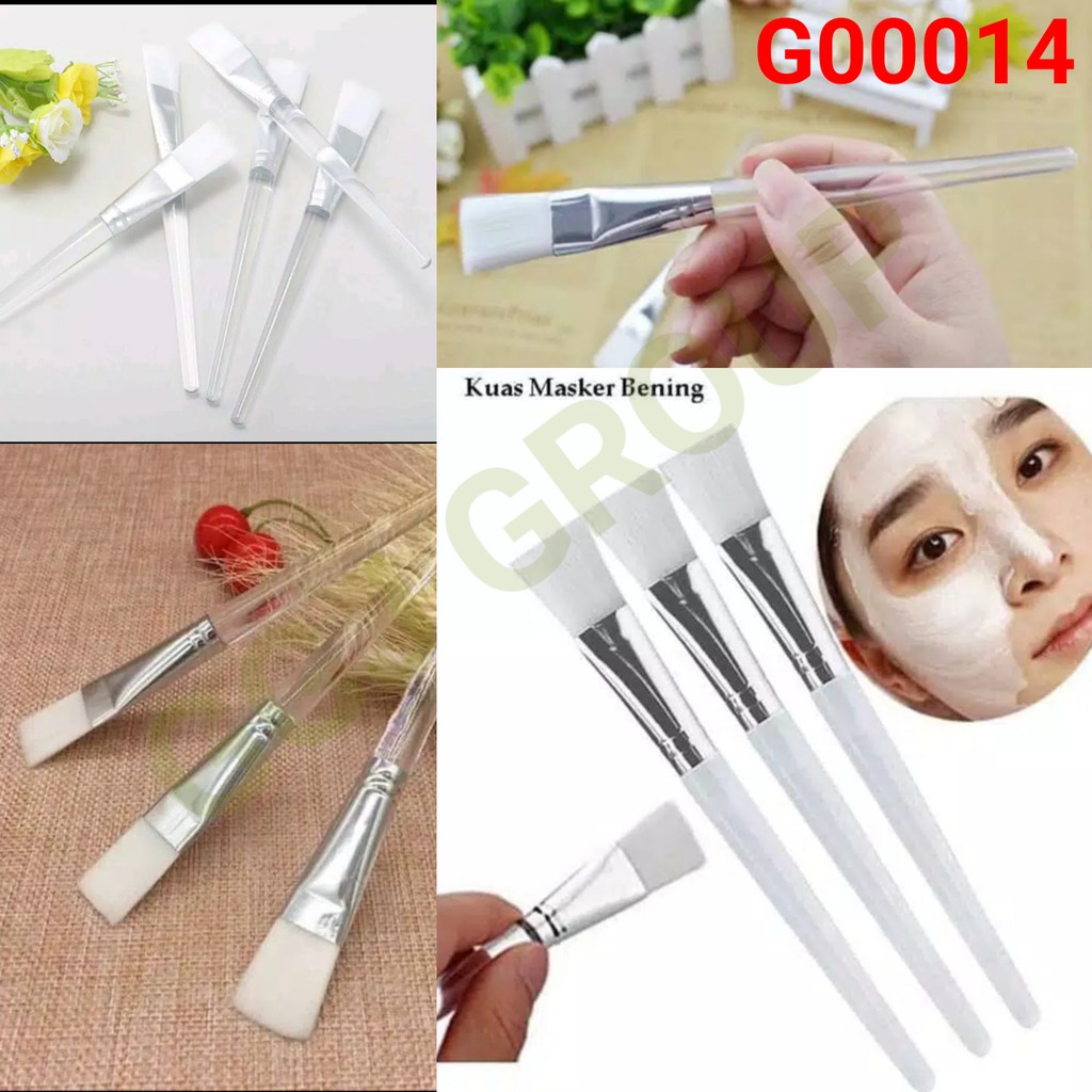 G ( G00014 ) KUAS MASKER WAJAH BULU LEMBUT / MAKE UP COSMETIK HARGA GROSIR