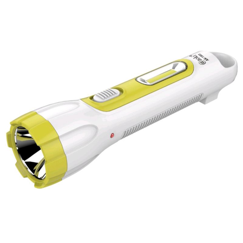 Senter tangan Aoki rechargeable terang 1W + Cob