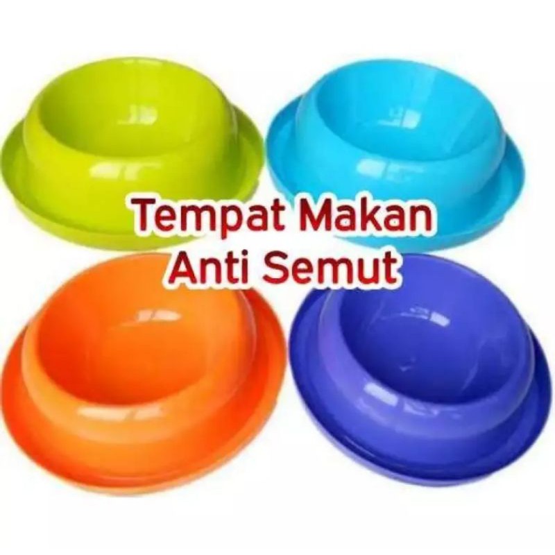 Murah Tempat Makan Kucing Anti Semut Warna Random