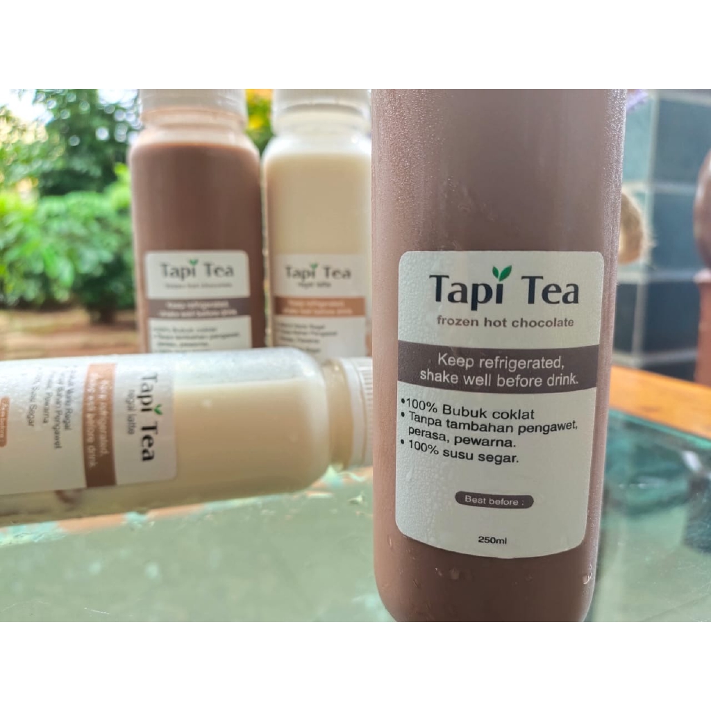 

TAPI TEA - Frozen Hot Chocolate 250ml - By RumahPasta13 - Kurir Instant Only