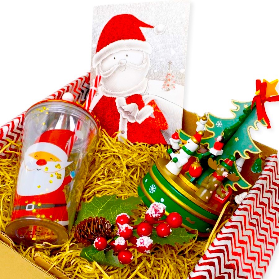 

CHRISTMAS Holiday Dinner Party Gift Set Present Hamper Hadiah Kado Parcel Natal Xmas