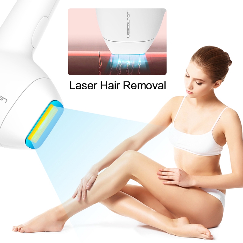 Lescolton Hair Removal ICE Cold Epilator Permanent Laser for Home Bikini Trimmer Electric