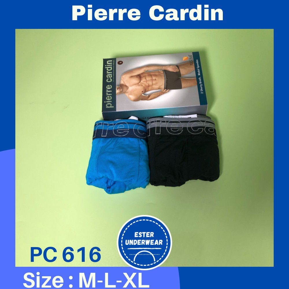 Celana Boxer Pria PIERRE CARDIN PC 616 ISI-2 PCS