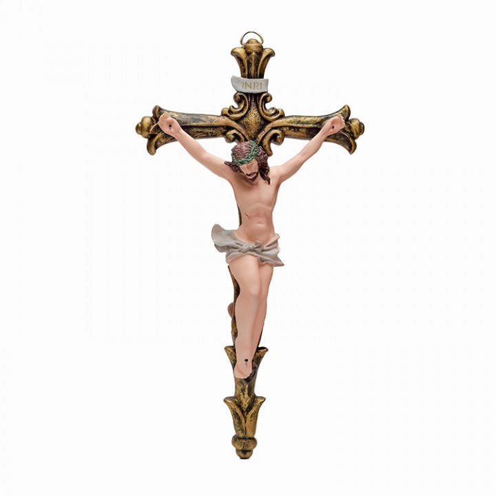 Pajangan Salib Dinding Yesus Vintage - Salib Yesus - Salib Rohani - Panjangan Dinding