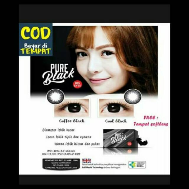 

Soflen pure black hitam