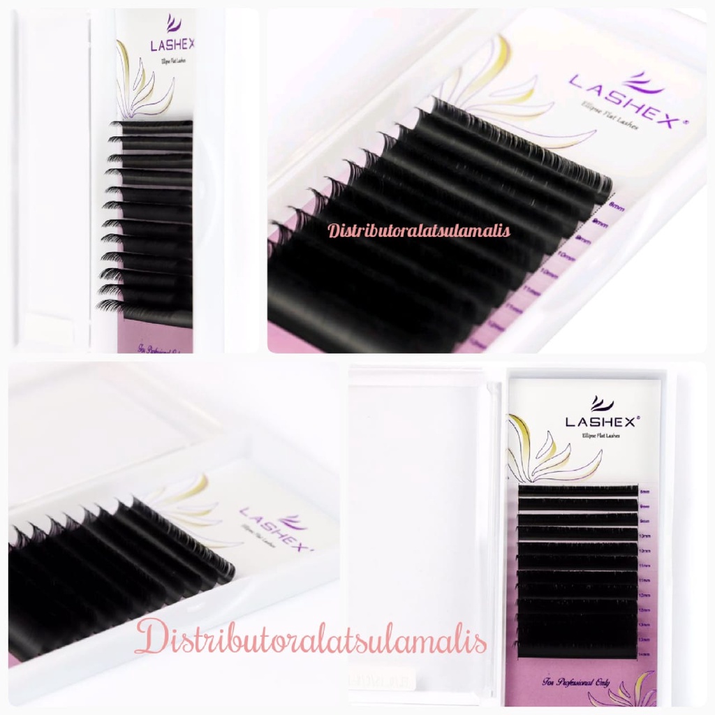 LASHEX ELLIPSE FLAT LASHES BULUMATA ELLIPSE SPLIT TIPS NAGARAKU ELLIPSE