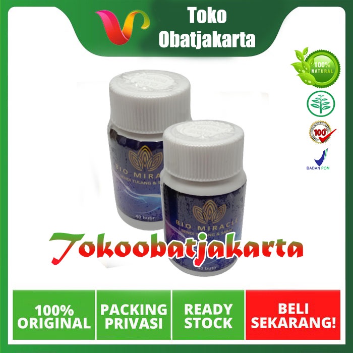 BIO MIRACLE - BIO MIRACLE ZEELORA ORIGINAL ASLI OBAT TULANG SENDI SYARAF ASAM URAT LAMBUNG HERBAL