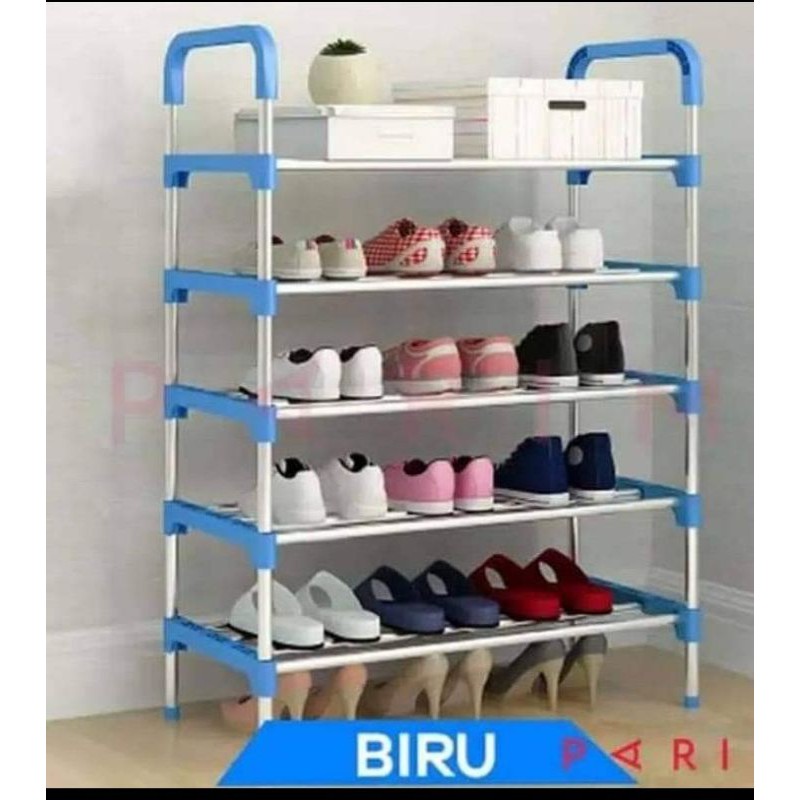 Rak Sepatu Stenlis susun 5