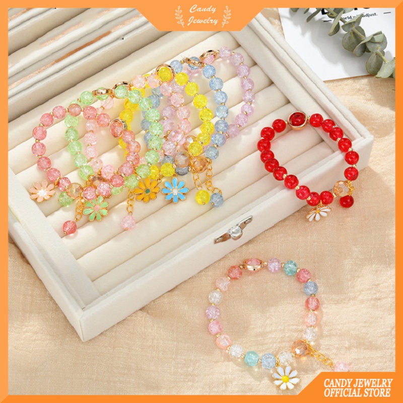 Gelang Aksen Kristal Motif Little Lion Untuk Wanita