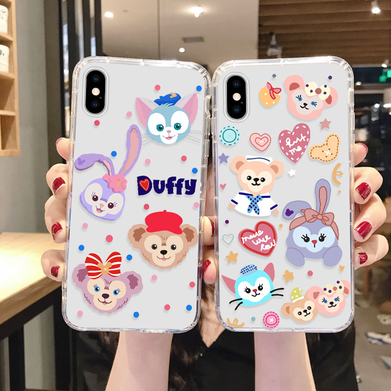 Soft Case TPU Shockproof Tahan Jatuh Untuk IPhone 6 6s 7 8 Plus X Xr Xs Max 11 Pro Max 12