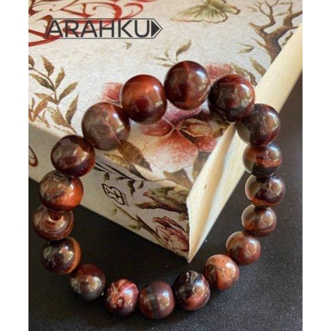 Gelang Tiger Eye Merah Sertifikat Arahku