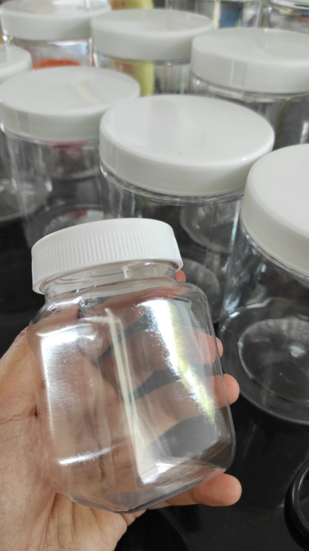 Grosir Toples Pet 200ml Minim Pembelian 24pc /selai/ Madu/ Masker/ Bubuk/ Krim/ Puding/ Kue/sambal