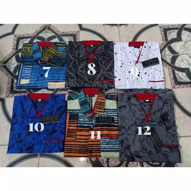 Bisa Pilih Motif ) Kemeja Surfing | Hem Surfing Murah | Kemeja Distro