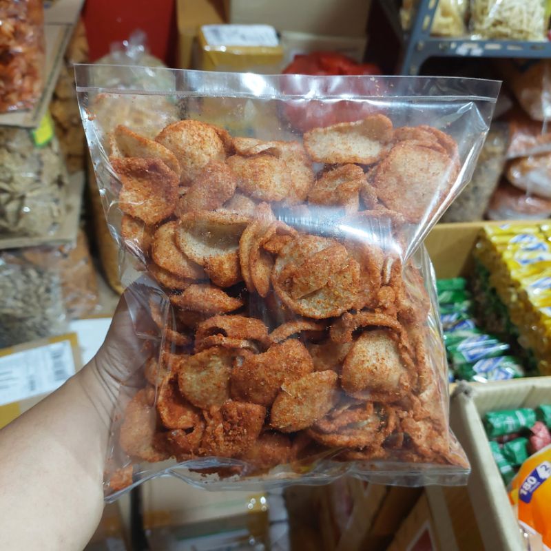 BASRENG PEDAS 250 Gram WIDURI SNACK / SNACK KILOAN MURAH / BASO GORENG / SNACK MURAH ALMA.SNACK