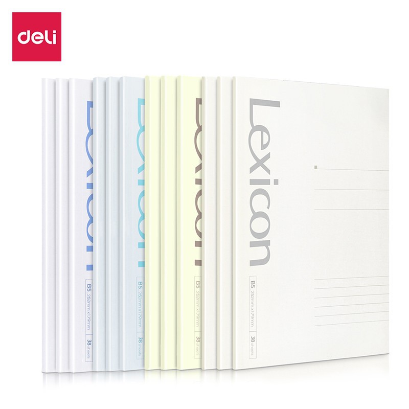 

Buku Notebook DELI Lexicon B5 38 lembar - 7987 Deli