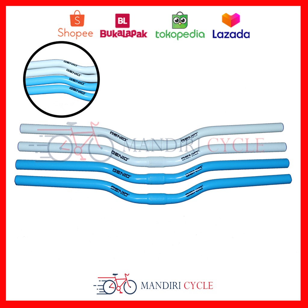 Handlebar Mtb Genio Rise Bar - Stang Sepeda Genio STANDAR ALLOY MTB FIXIE SELI