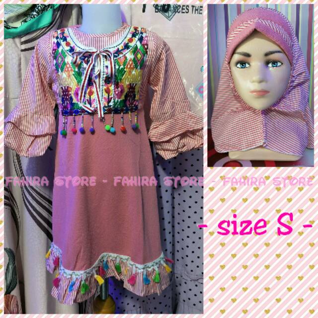 SET GAMIS ANAK KODE FR0251