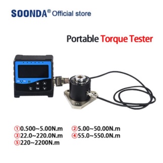Promo Portable Torque Tester Torque Wrench Tester Wrench Tester Meter measur Berkualitas