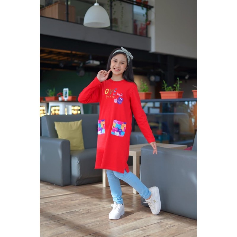 Setelan Tunik Anak Set Tunik Babyterry Mother Kids