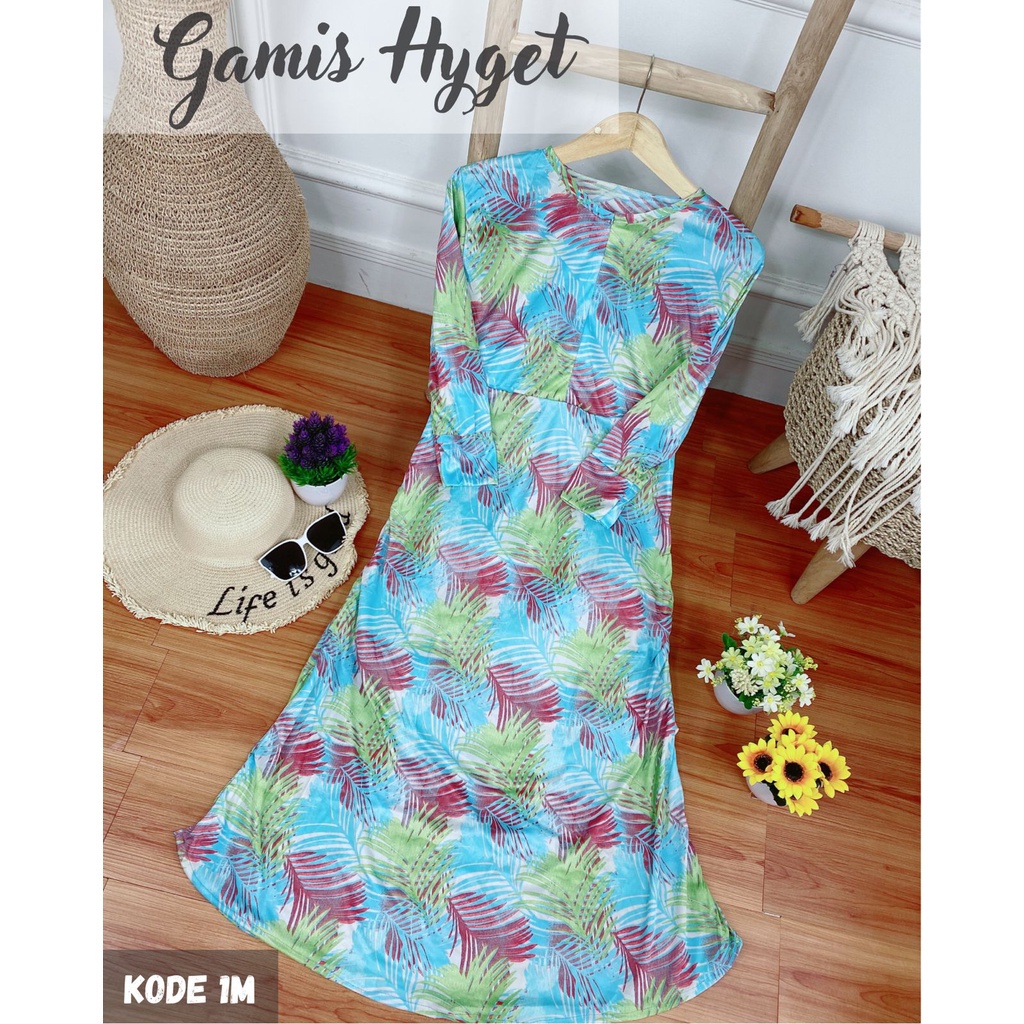 Gamis Hyget Busui Lanjutan Katalog Gamis Murah Gamis Hyget Gamis 30ribuan AH-GAMIS HYGET kode 1M