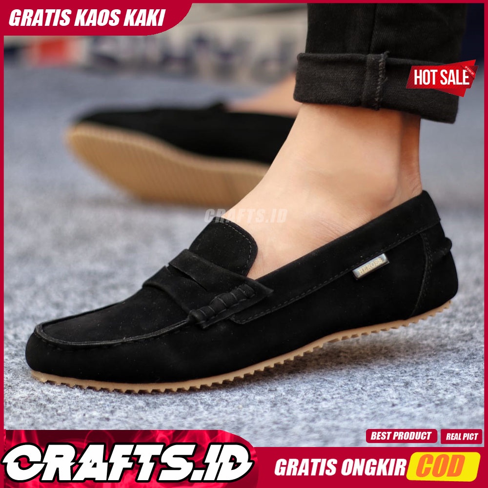 CRAFTS X NOAH Sepatu Casual Slip On Santai Keren Pria