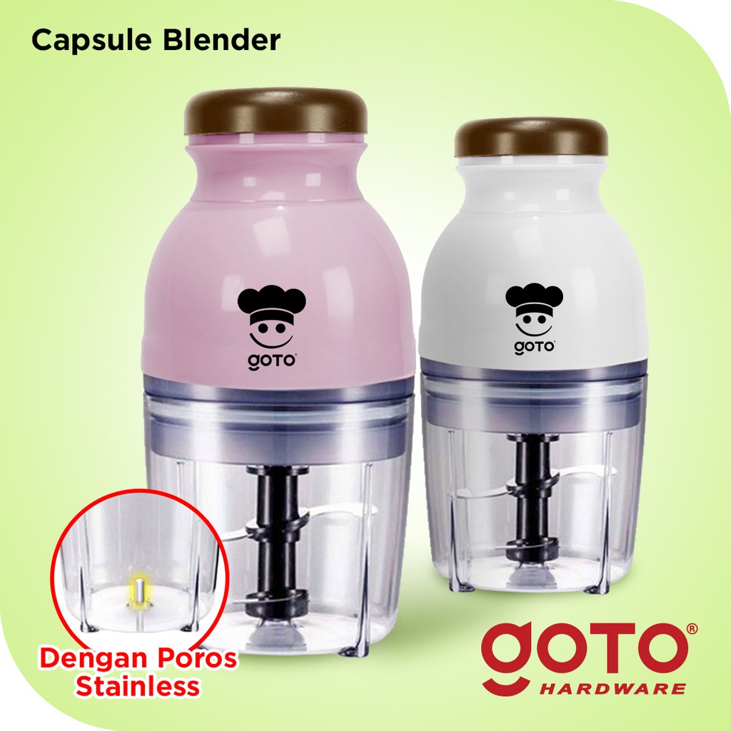 Goto Capsule Blender Cutter Quatre Kapsul Penggiling Daging