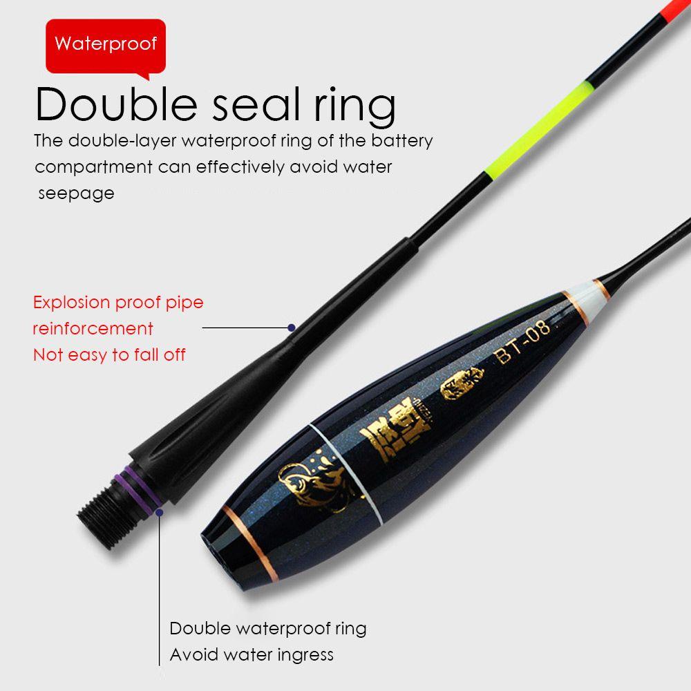 TOP Pelampung Pancing Eye-catching Berubah Warna Sensitivitas Tinggi  ​ Alat Pancing