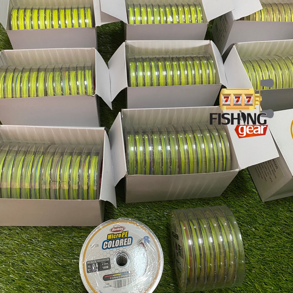 SENAR BENANG PE BERKLEY COLORED X8 MICRO PE 100METER