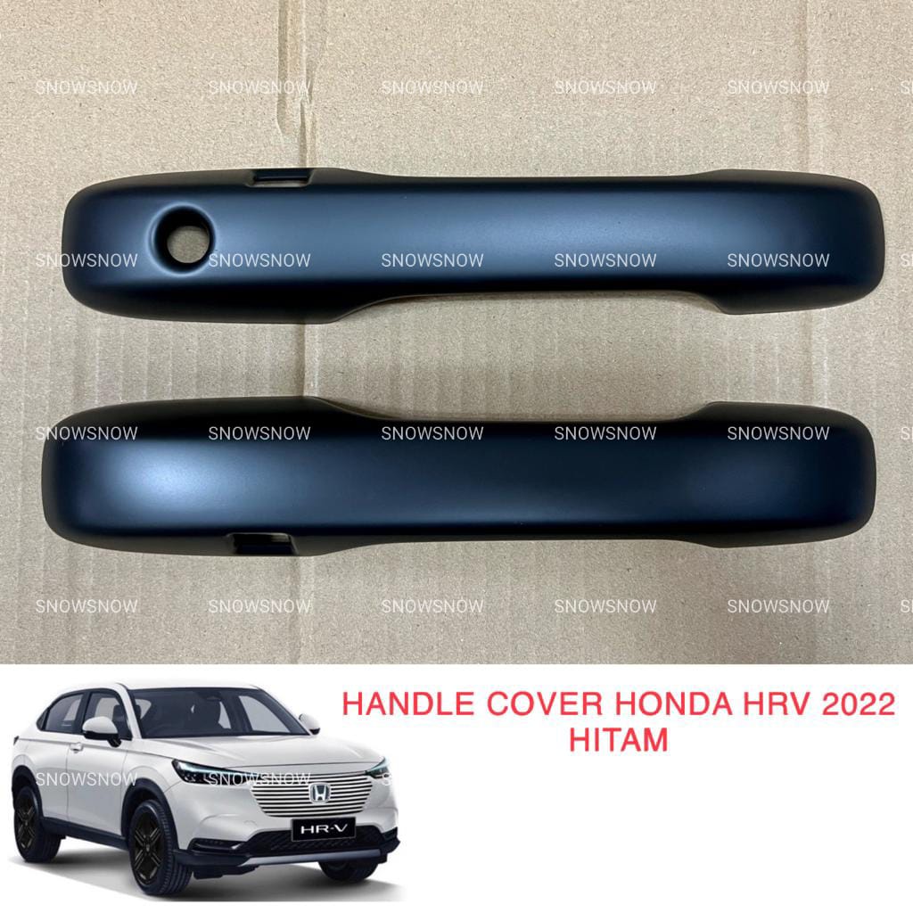 Handle Depan Cover Honda HRV 2022 2023 UP Hitam Chrome