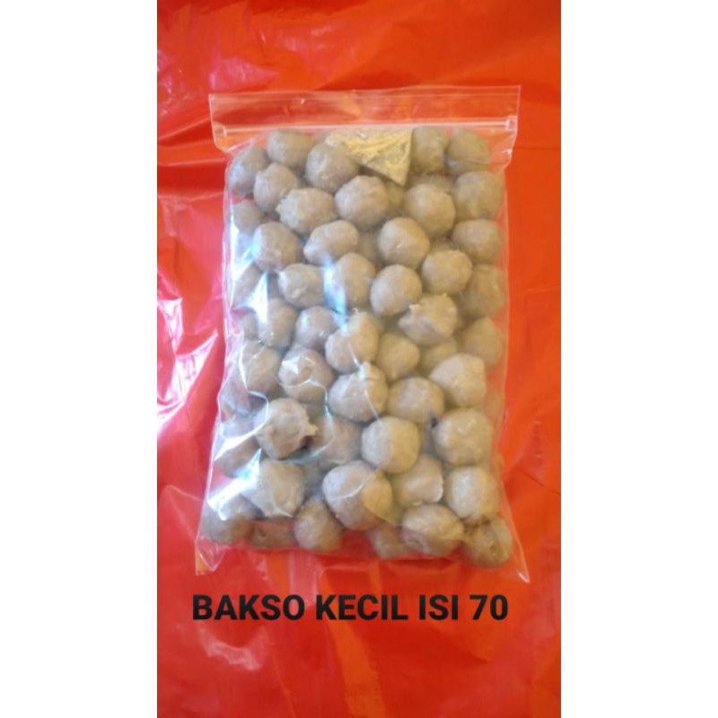 

bakso kecil homemade tanpa bahan pengawet isi 70