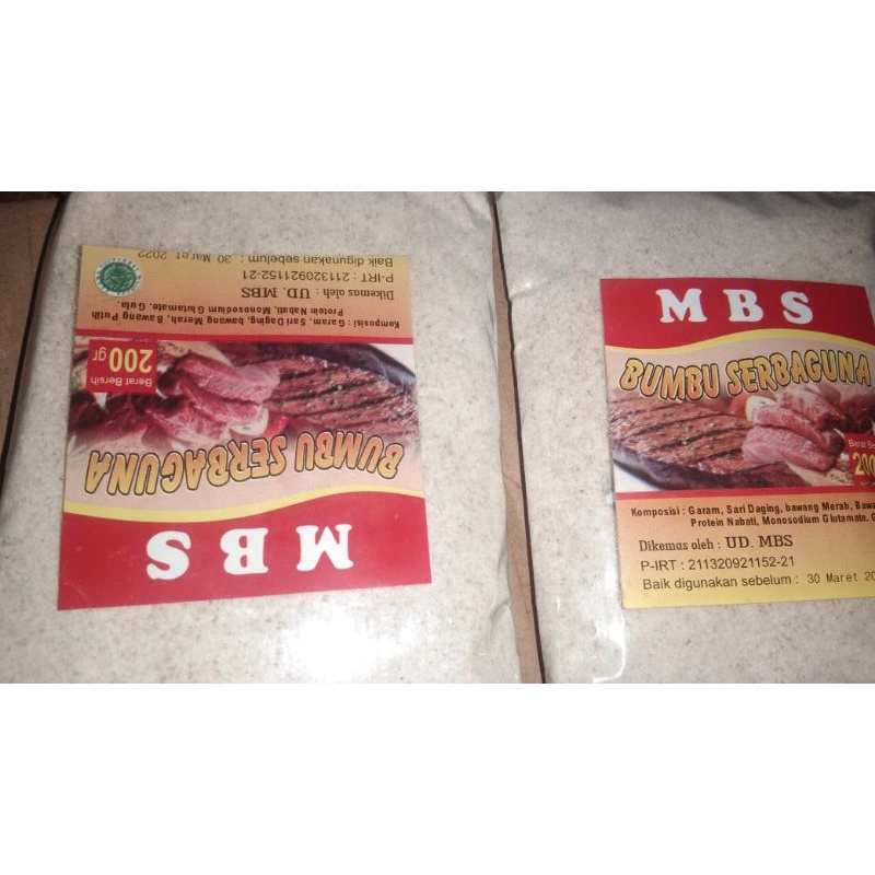 

BUMBU SEBLAK/ BUMBU SERBA GUNA /BUMBU PENYEDAP / MBS. cod