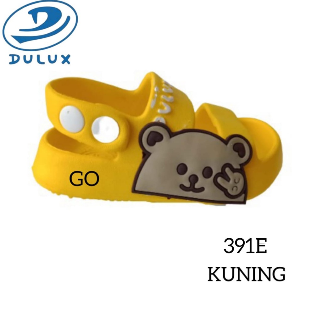 sogo DULUX 391E BEAR Sandal Anak Laki-laki Bandua Tali Belakang Model Lucu Bear