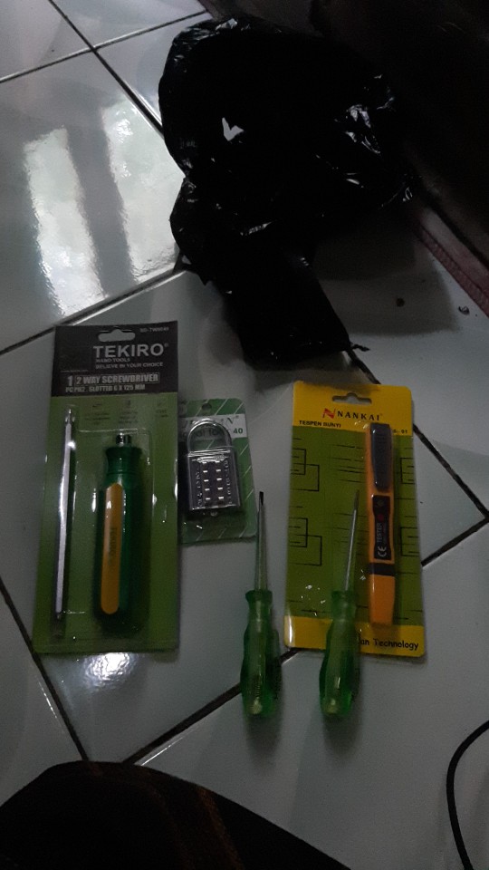 Tekiro Obeng Testpen Listrik Ac Tespen Minus 105-250 Volt Ac Tester