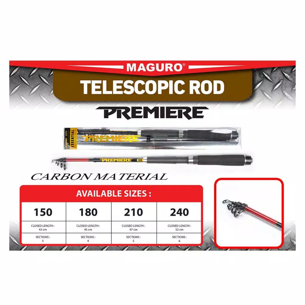 JORAN ANTENA MAGURO PREMIERE 150/180/210/240/270 JORAN/STICK PANCING