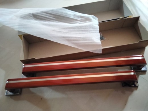 4 Pcs Handle Pintu Rumah Tarikan Pintu Minimalis & Body Kunci Pelor