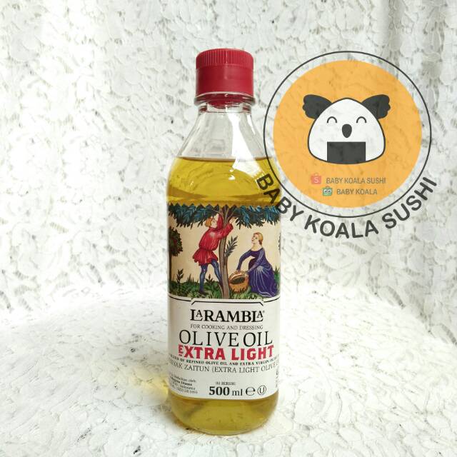 LA RAMBLA Extra Light Olive Oil Minyak Zaitun 500 ml Halal │ ELOO Import Spanyol