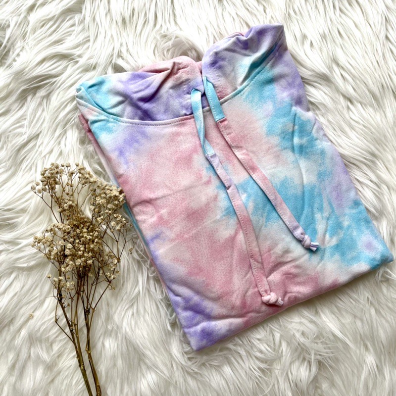 HOODIE TIEDYE SWEATER TIE DIE JAKET WANITA PREMIUM