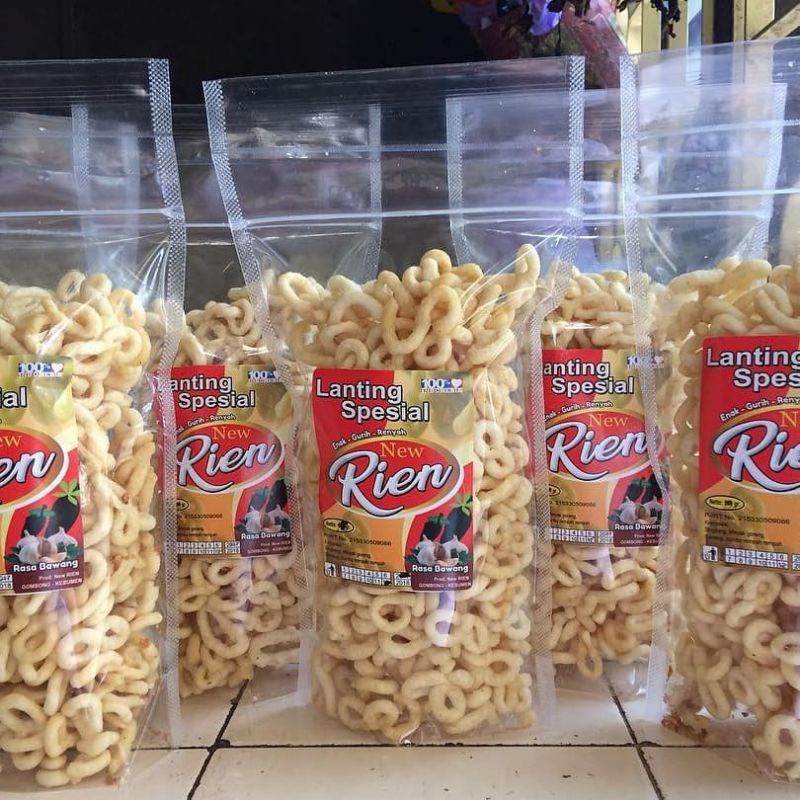 

lanting bawang kebumen merk rien berat 250gr kemasan standing pouch