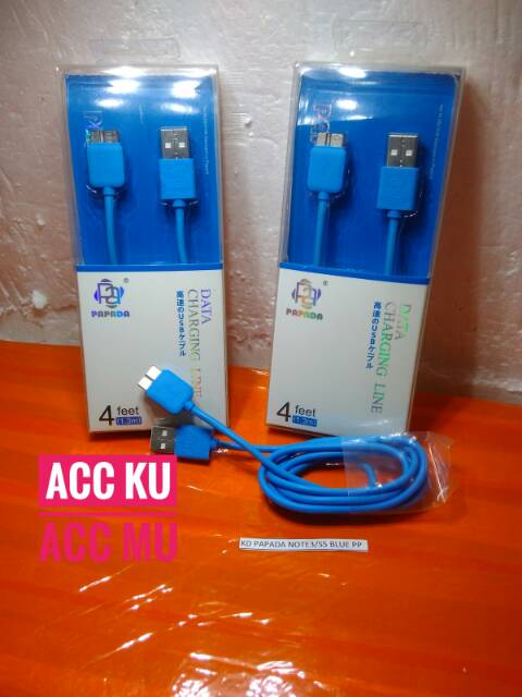 KABEL DATA PAPADA UNTUK SAMSUNG NOTE 3 / S5 ORIGINAL HIGH QUALITY